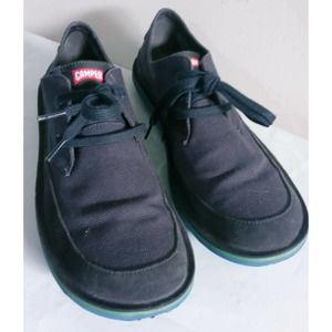 Camper Beetle Men's Blue Canvas Shoes Size 43 - 9.5/10 M Low Top